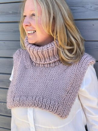 Roll With It- Roll Neck Collar- Knit Kit