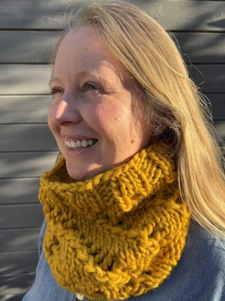 Twist and Shout Cowl- Knit Kit
