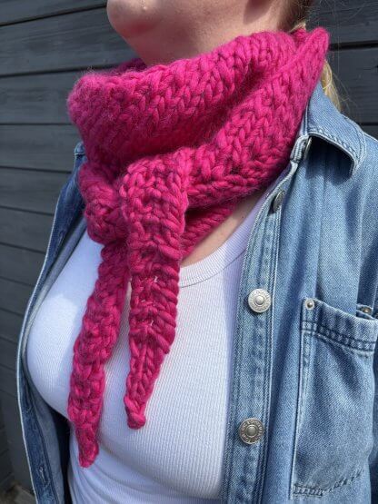 Chevron Scarf- Knit Kit - Image 3
