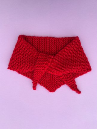 Acute little triangle scarf- Knit Kit