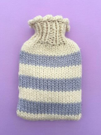 Hot water bottle cover - Knit Kit