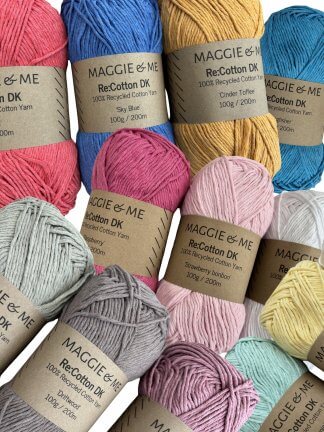 Re:Cotton DK - 100% Recycled Cotton - 100g ball