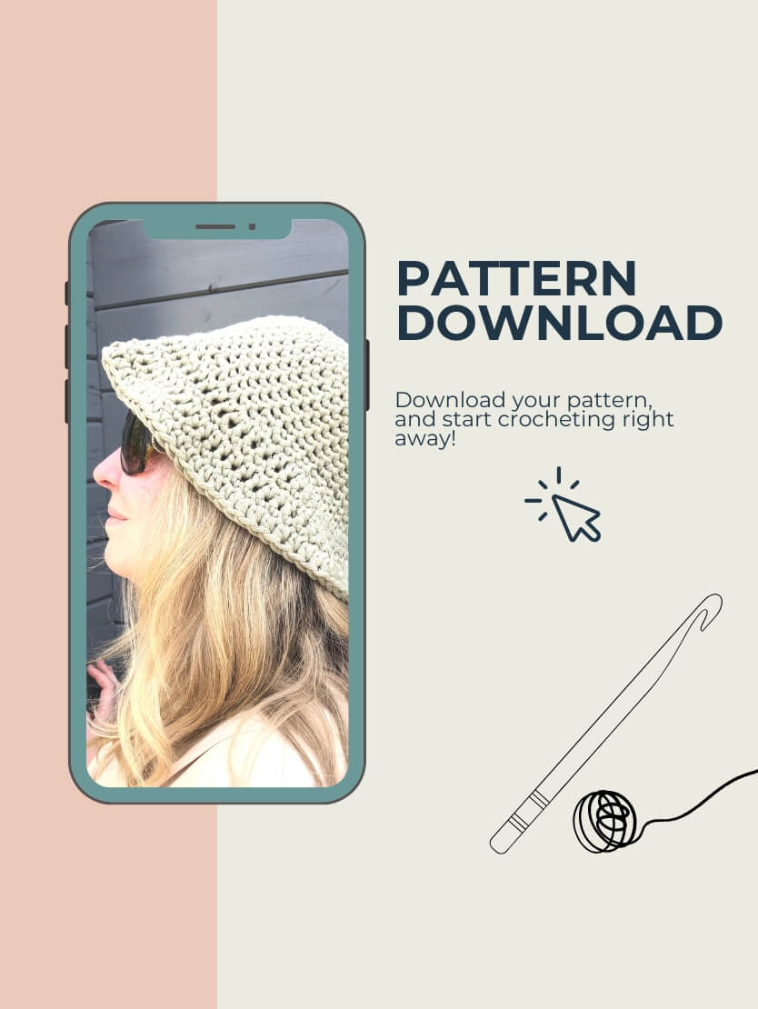 Naples Bucket Hat - Crochet Pattern - Image 5