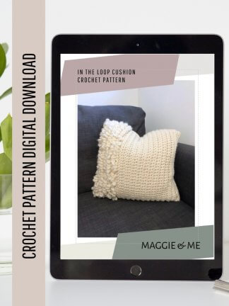 In the Loop Cushion- Crochet Pattern
